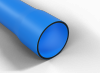 QRG EKO 110-6 NIEBIESKI RURA OSŁONOWA GŁADKA DWUWARSTWOWA Z KIELICHEM HDPE FI110/99 450N (6 MB)